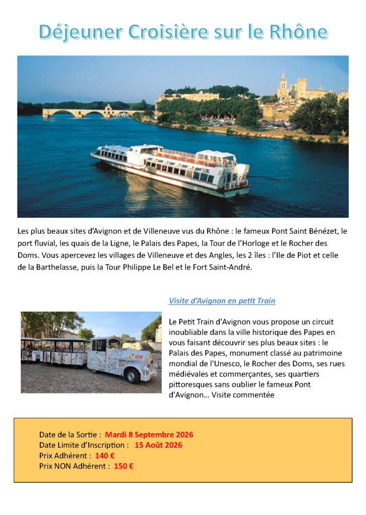 flyer déjeuner croisière